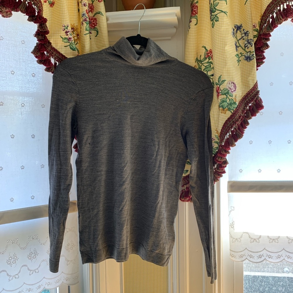 Light Grey Turtle Neck